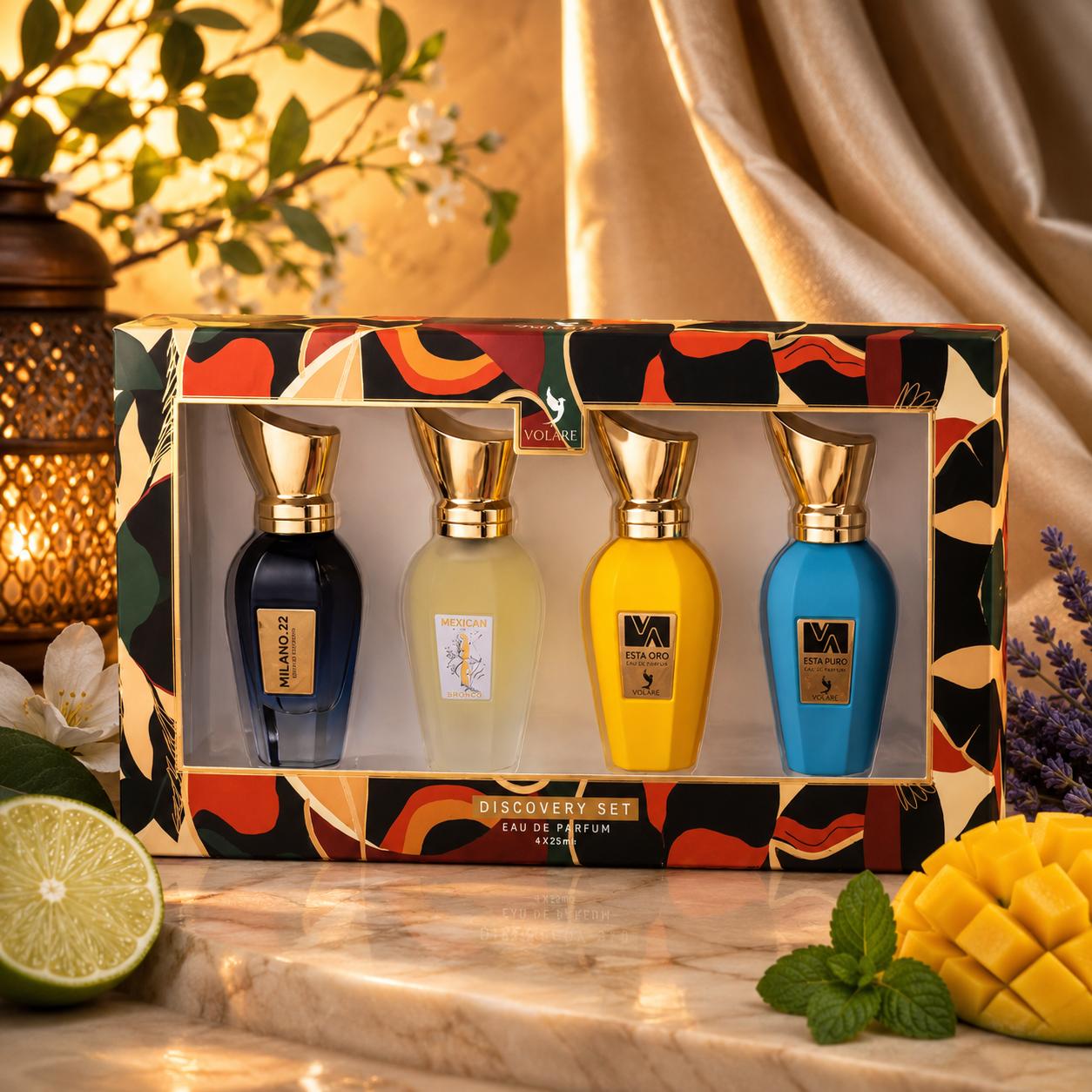 Volare Discovery Set – Eau de Parfum (4 × 25 ml)