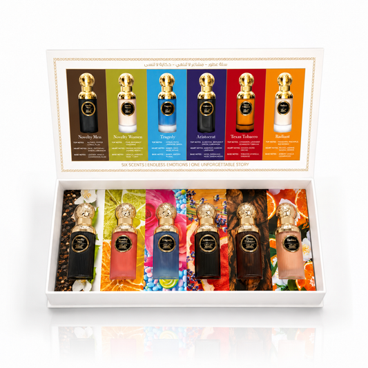 Le Bonheur Scented Stories – Eau de Parfum Set (6 × 30 ml)