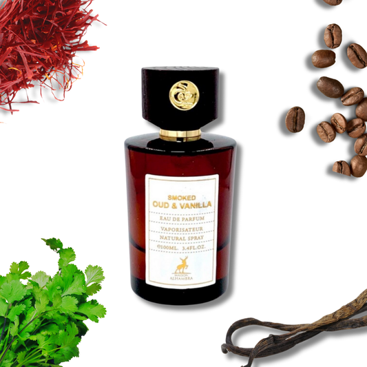 Maison Alhambra Smoked Oud & Vanilla – Eau de Parfum (100 ml)
