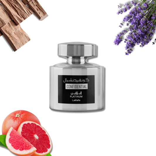 Lattafa Confidential Platinum – Eau de Parfum (100 ml)